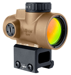 Trijicon 2200349 MRO SD Coyote Tan 1x25mm 2 MOA Green Dot Reticle Lower 1/3 Co-Witness Mount 180143 Trijicon 2200349 MRO SD Coyote Tan 1x25mm 2 MOA Green Dot Reticle Lower 1/3 Co-Witness Mount 180143