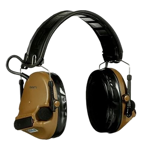 Peltor MT20H682FB09CY ComTac V Hearing Defender Headset 23 dB Over the Head Coyote Brown Adult 131687