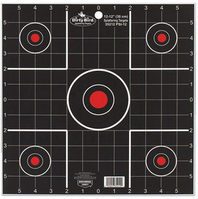 Birchwood Casey Dirty Bird Sight-In Target - 12" 12/Pack BA35212 Birchwood Casey Dirty Bird Sight-In Target - 12" 12/Pack BA35212