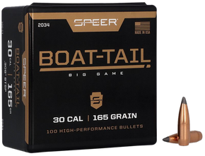 Speer 2034 Boat-Tail .308 165 gr Spitzer Boat Tail Soft Point 29069 Speer 2034 Boat-Tail .308 165 gr Spitzer Boat Tail Soft Point 29069
