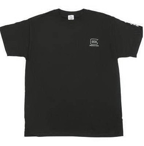 Glock Factory T-Shirt Black with Silver Logo - 2XL GLAA11003 Glock Factory T-Shirt Black with Silver Logo - 2XL GLAA11003