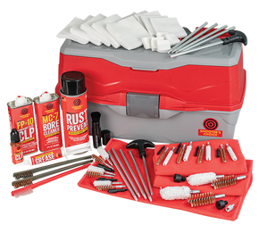 Shooters Choice 900MC Bullseye Box Cleaning Kit Multi-Caliber/12 Gauge Firearm Type Universal Nylon/Bronze/Stainless Steel Bristle 143988