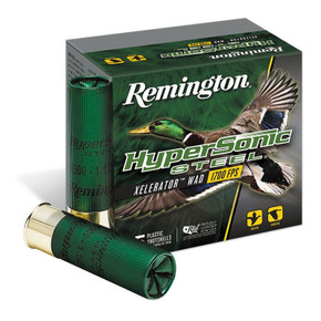 Remington HyperSonic Steel Shotshells 12 ga 3 in 1-1/4 oz #4 1700 fps 25/ct RT26777