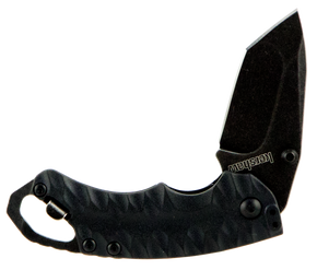 Kershaw 8750TBLKBW Shuffle II 2.60" Folding American Tanto Plain Black Oxide 8Cr14MoV SS Blade Black Glass-Filled Nylon Handle Includes Pocket Clip 104858 Kershaw 8750TBLKBW Shuffle II 2.60" Folding American Tanto Plain Black Oxide 8Cr14MoV SS Blade Black Glass-Filled Nylon Handle Includes Pocket Clip 104858