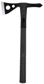 S.O.G SOGF01TNCP Tactical  2.75" Blade 420HC SS Blade Black Side Hammer Checkering GRN Handle 15.75" Long Tomahawk 145007