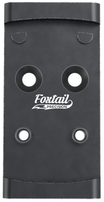 Foxtail Precision 100010 Adapter Plate Black Anodized Aluminum, Compatible w/Glock MOS, Holosun 407K/507K/EPS Carry Pattern Footprint Mount 167425 Foxtail Precision 100010 Adapter Plate Black Anodized Aluminum, Compatible w/Glock MOS, Holosun 407K/507K/EPS Carry Pattern Footprint Mount 167425
