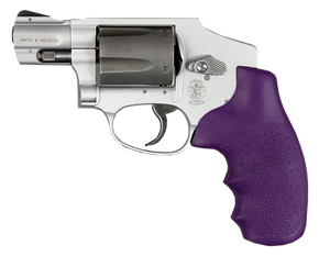Hogue 60006 OverMolded Monogrip Cobblestone Purple Rubber with Finger Grooves for S&W J Frame with Round Butt 95304 Hogue 60006 OverMolded Monogrip Cobblestone Purple Rubber with Finger Grooves for S&W J Frame with Round Butt 95304