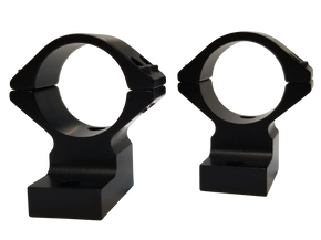 Talley 950714 Scope Mount/Ring Combo  Black Anodized 1" Tube Tikka T3/T3x High Rings 59635