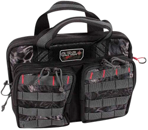 GPS Bags GPST1316PCP Tactical Quad +2 PRYM1 Blackout 1000D Polyester with YKK Lockable Zippers, 8 Mag Pockets, 2 Ammo Front Pockets, Visual ID Storage System & Holds Up To 6 Handguns 130531 GPS Bags GPST1316PCP Tactical Quad +2 PRYM1 Blackout 1000D Polyester with YKK Lockable Zippers, 8 Mag Pockets, 2 Ammo Front Pockets, Visual ID Storage System & Holds Up To 6 Handguns 130531
