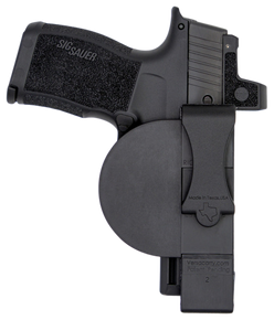 Versacarry 9SM Zerobulk  IWB Size Small Black Resin Belt Clip Fits 3.50" Barrel Ambidextrous 151665