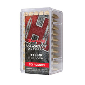Hornady Varmint Express Rimfire Ammunition .17 HMR 17 gr. V-MAX 2550 fps 50/ct HO83170 Hornady Varmint Express Rimfire Ammunition .17 HMR 17 gr. V-MAX 2550 fps 50/ct HO83170