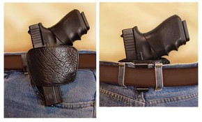 PeaceKeeper Belt Slide Holster Medium/Large Black PP035BLK PeaceKeeper Belt Slide Holster Medium/Large Black PP035BLK