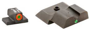 AmeriGlo SW245 i-Dot Sight Set for Smith & Wesson M&P Shield Green Tritium Orange Outline Front Sight-Green Tritium Rear Sight 2141 AmeriGlo SW245 i-Dot Sight Set for Smith & Wesson M&P Shield Green Tritium Orange Outline Front Sight-Green Tritium Rear Sight 2141