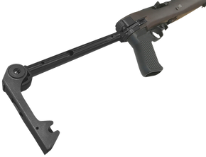 Samson 10-00037-03 B-TM Folding Stock Black Oxide Steel & Walnut Finish with Black Polymer Grip for Ruger 10/22 (Rifle Parts NOT Included) 140934 Samson 10-00037-03 B-TM Folding Stock Black Oxide Steel & Walnut Finish with Black Polymer Grip for Ruger 10/22 (Rifle Parts NOT Included) 140934