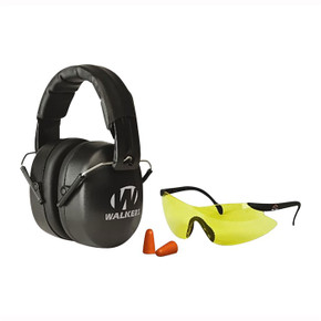 EXT FOLDING RANGE EAR MUFF & GLASSES/PLUGS COMBO 100044533 EXT FOLDING RANGE EAR MUFF & GLASSES/PLUGS COMBO 100044533