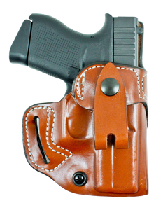 DeSantis Gunhide 159TA9PZ0 Osprey IWB/OWB Tan Leather Belt Slide Fits Springfield Hellcat 3" Belt 1.50" Wide Right Hand 127884 DeSantis Gunhide 159TA9PZ0 Osprey IWB/OWB Tan Leather Belt Slide Fits Springfield Hellcat 3" Belt 1.50" Wide Right Hand 127884