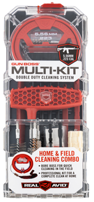 Real Avid AVGBMK223 Gun Boss Multi-Kit 223 Rem 5.56x45mm NATO Rifle 133707 Real Avid AVGBMK223 Gun Boss Multi-Kit 223 Rem 5.56x45mm NATO Rifle 133707