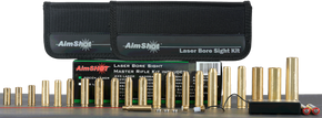 AimShot Master Kit Multi-Caliber Bore Sight with Red 650nM Laser, Uses L736 Button Cell Batteries & 2 AAA Batteries for Battery Pack for Rifles (Batteries Not Included) 144289 AimShot Master Kit Multi-Caliber Bore Sight with Red 650nM Laser, Uses L736 Button Cell Batteries & 2 AAA Batteries for Battery Pack for Rifles (Batteries Not Included) 144289