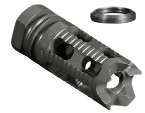 Yankee Hill 285M1 Phantom Comp/Brake with Aggressive End, 1/2"-28 tpi Threads 2.25" OAL for 5.56mm 154239 Yankee Hill 285M1 Phantom Comp/Brake with Aggressive End, 1/2"-28 tpi Threads 2.25" OAL for 5.56mm 154239