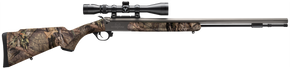 Traditions CR5841104416 NitroFire w/Scope 50 Cal 209 Primer 26" Gray Cerakote Fluted & Tapered Barrel, Drilled & Tapped Receiver, Mossy Oak Break-Up Country Fixed Synthetic Stock, 3-9x40mm Duplex 144480 Traditions CR5841104416 NitroFire w/Scope 50 Cal 209 Primer 26" Gray Cerakote Fluted & Tapered Barrel, Drilled & Tapped Receiver, Mossy Oak Break-Up Country Fixed Synthetic Stock, 3-9x40mm Duplex 144480