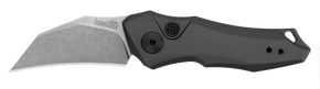 Kershaw 7350 Launch 10 1.90" Folding Hawkbill Plain Stonewashed CPM 154 SS Blade Gray Anodized Aluminum Handle Includes Pocket Clip 111177