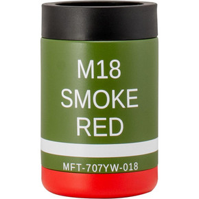 Mission First Tactical M18 Red Smoke Can Cooler 12 oz XJDM18RCAN