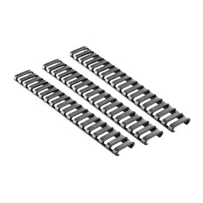 18 SLOT LADDER RAIL COVER PICATINNY POLYMER BLACK 573000097 18 SLOT LADDER RAIL COVER PICATINNY POLYMER BLACK 573000097