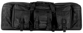 NcStar CVDC2946B42 VISM Double Carbine Case Heavy Duty PVC Nylon w/Padded Center Divider Lockable Zippers Exterior Pockets 109690 NcStar CVDC2946B42 VISM Double Carbine Case Heavy Duty PVC Nylon w/Padded Center Divider Lockable Zippers Exterior Pockets 109690