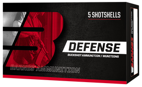 Barnes Bullets 32009 Defense 12Gauge 2.75" 9Pellets 00Buck Shot 5 Per Box/20 Case 151715 Barnes Bullets 32009 Defense 12Gauge 2.75" 9Pellets 00Buck Shot 5 Per Box/20 Case 151715