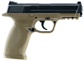 Umarex S&W Air Guns 2255051 S&W M&P CO2 177 BB 19+1 4.25" FDE Polymer Grips 15320 Umarex S&W Air Guns 2255051 S&W M&P CO2 177 BB 19+1 4.25" FDE Polymer Grips 15320