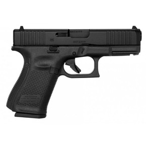 Glock 19 Gen 5 Compact Handgun 9mm Luger 10/rd Magazines (3) 4.02" Barrel Black Night Sights 5.5lb Trigger USA GLUA1950301AB Glock 19 Gen 5 Compact Handgun 9mm Luger 10/rd Magazines (3) 4.02" Barrel Black Night Sights 5.5lb Trigger USA GLUA1950301AB