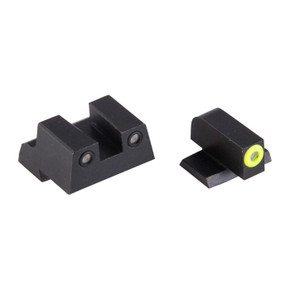 CANIK TP9SF ELITE YELLOW FRONT & BLACK SQUARE NOTCH REAR 100029969 CANIK TP9SF ELITE YELLOW FRONT & BLACK SQUARE NOTCH REAR 100029969