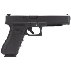 Glock 34 Gen 3 Competition Handgun 9mm Luger 17/rd Magazines (2) 5.3" Barrel Black USA REFURBISHED GLUR34509 Glock 34 Gen 3 Competition Handgun 9mm Luger 17/rd Magazines (2) 5.3" Barrel Black USA REFURBISHED GLUR34509