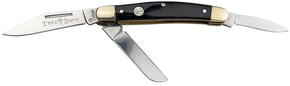 Boker 110857 Stockman Traditional Large Clip Point/Sheepsfoot/Spey Plain D2 Steel Blade Brown Jigged Bone Handle 172549 Boker 110857 Stockman Traditional Large Clip Point/Sheepsfoot/Spey Plain D2 Steel Blade Brown Jigged Bone Handle 172549