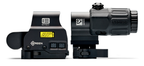Eotech HHSGRN HHS Green EXPS & G33 Magnifier Matte Black 1x/3x 1.20" x 0.85" 1 MOA Green Dot/68 MOA Ring 100515 Eotech HHSGRN HHS Green EXPS & G33 Magnifier Matte Black 1x/3x 1.20" x 0.85" 1 MOA Green Dot/68 MOA Ring 100515