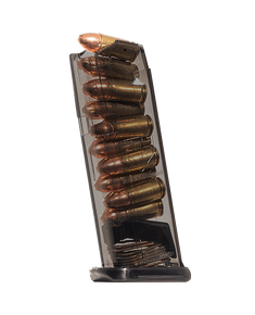 ETS Group SMKGLK43X 10rd 9mm Fits Glock 43X Smoke Polymer 170980 ETS Group SMKGLK43X 10rd 9mm Fits Glock 43X Smoke Polymer 170980