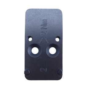 HK 50254262 Optic Plate #2 Black Steel, Fits HK VP9 OR RMR/Holosun Pattern Footprint Mount 121238 HK 50254262 Optic Plate #2 Black Steel, Fits HK VP9 OR RMR/Holosun Pattern Footprint Mount 121238