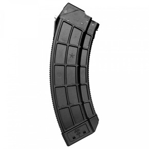 AK 30-ROUND MAGAZINE W/SS LATCH CAGE BLACK 100039674 AK 30-ROUND MAGAZINE W/SS LATCH CAGE BLACK 100039674