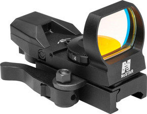 NcStar Green Four Reticle Reflex - QR Mount - Black NRD4BGQ NcStar Green Four Reticle Reflex - QR Mount - Black NRD4BGQ