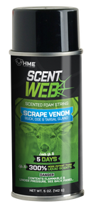 HME SWSCRPVEN Scent Web Scrape Venom Buck, Doe & Tarsal Gland Cover Scent 5 oz. Aerosol 38346 HME SWSCRPVEN Scent Web Scrape Venom Buck, Doe & Tarsal Gland Cover Scent 5 oz. Aerosol 38346