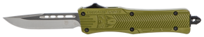 CobraTec Knives SODCTK1SDNS CTK-1 Small 2.75" OTF Drop Point Plain D2 Steel Blade/OD Green Aluminum Handle Features Glass Breaker Includes Pocket Clip 112479 CobraTec Knives SODCTK1SDNS CTK-1 Small 2.75" OTF Drop Point Plain D2 Steel Blade/OD Green Aluminum Handle Features Glass Breaker Includes Pocket Clip 112479