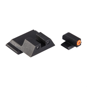 S&W M&P M2.0, SD9/40 ORANGE FRONT & BLK SQUARE NOTCH REAR 100029980
