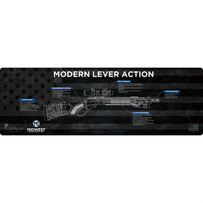 GUN MAT LEVER ACTION SERIES 36''X12'' BLACK 430107687 GUN MAT LEVER ACTION SERIES 36''X12'' BLACK 430107687