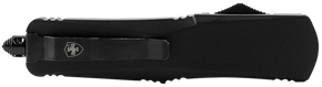 Templar Knife SBR431 Gen II Small 2.69" OTF Dagger Part Serrated Black Oxide Stonewashed 440C SS Blade, 4.31" Black Aluminum/Rubber Handle, Glass Breaker 130580 Templar Knife SBR431 Gen II Small 2.69" OTF Dagger Part Serrated Black Oxide Stonewashed 440C SS Blade, 4.31" Black Aluminum/Rubber Handle, Glass Breaker 130580