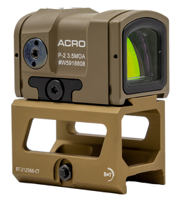 B&T Firearms AP-200777-FDE-M Aimpoint ACRO P-2  Flat Dark Earth 1x 3.5 MOA Red Dot Reticle 177515