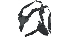 Uncle Mike's Plain Black Nylon Shoulder Holster 8716 AM#16 UM87160 Uncle Mike's Plain Black Nylon Shoulder Holster 8716 AM#16 UM87160