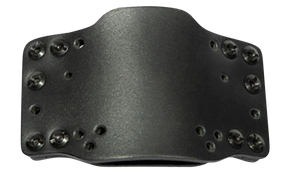 Limbsaver 12562 CrossTech Compact  IWB/OWB Black Leather, Belt Clip, Fits Universal Handgun, Belt 1.75" Wide Ambidextrous 157203