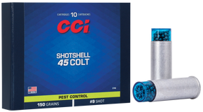 CCI 3746 Pest Control Shotshell 45Colt 150gr #9Shot 10 Per Box/20 Case 79870