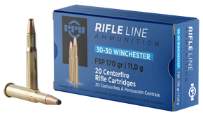PPU PP30302 Standard Rifle 30-30Win 170gr Flat Soft Point 20 Per Box/10 Case 57001 PPU PP30302 Standard Rifle 30-30Win 170gr Flat Soft Point 20 Per Box/10 Case 57001