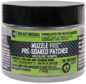 Breakthrough Clean BTMZSCP Muzzle Pro Pre-Soaked Patches 50 174257 Breakthrough Clean BTMZSCP Muzzle Pro Pre-Soaked Patches 50 174257